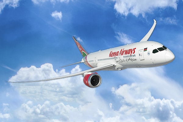Kenya Airways Boeing 737-8 Dreamliner