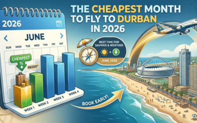 The Cheapest Month to Fly to Durban in 2026